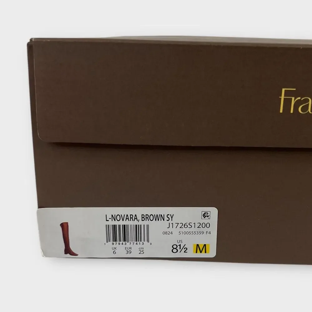 Franco Sarto Novara Faux Leather Over the Knee Boot in Brown Size 8.5 NEW